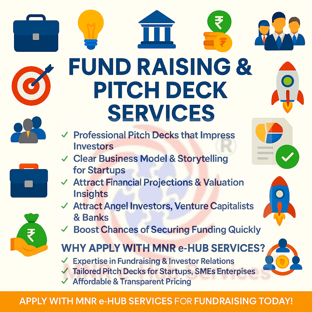 Fund Raising/Pitch Deck Services