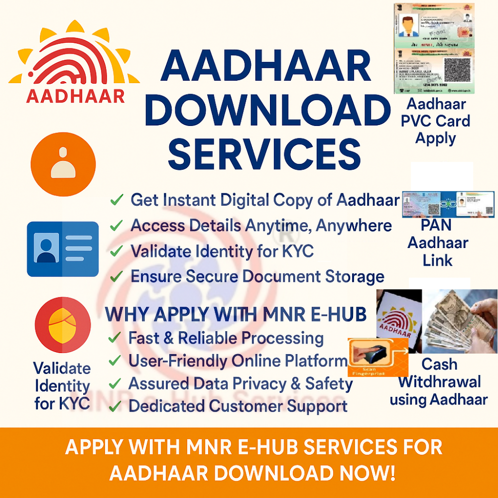 Aadhaar Download Services
