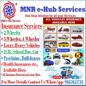 All Companies Personal/Vehicle/Health Insurances, Shop Insurance/Agriculture Insurance/Comprehensive/Third Party, Live Stock Insurances.