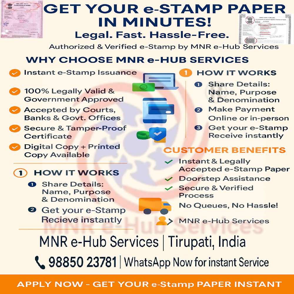 e-Stamp Services